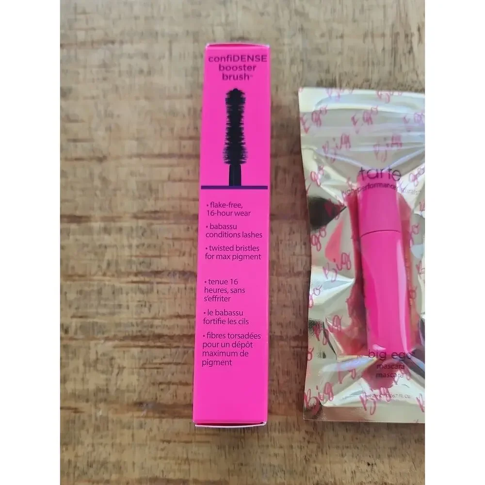 TARTE Big Ego Mascara Eyes Makeup Cosmetics 1 Full Size and 2 Sample Sizes Black